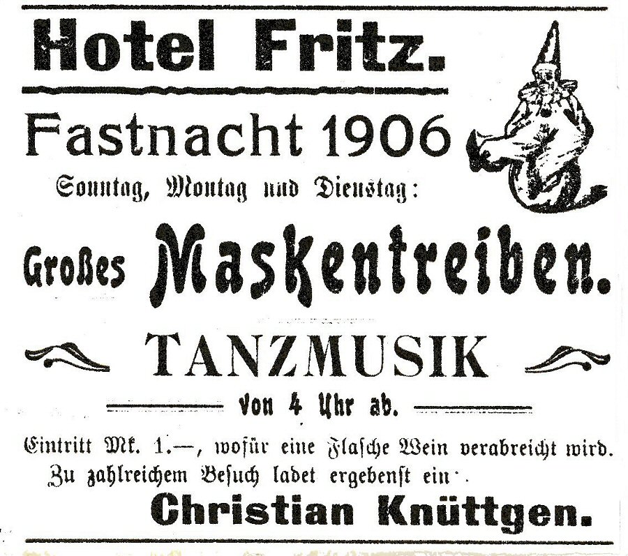 Hotel Fritz 1906