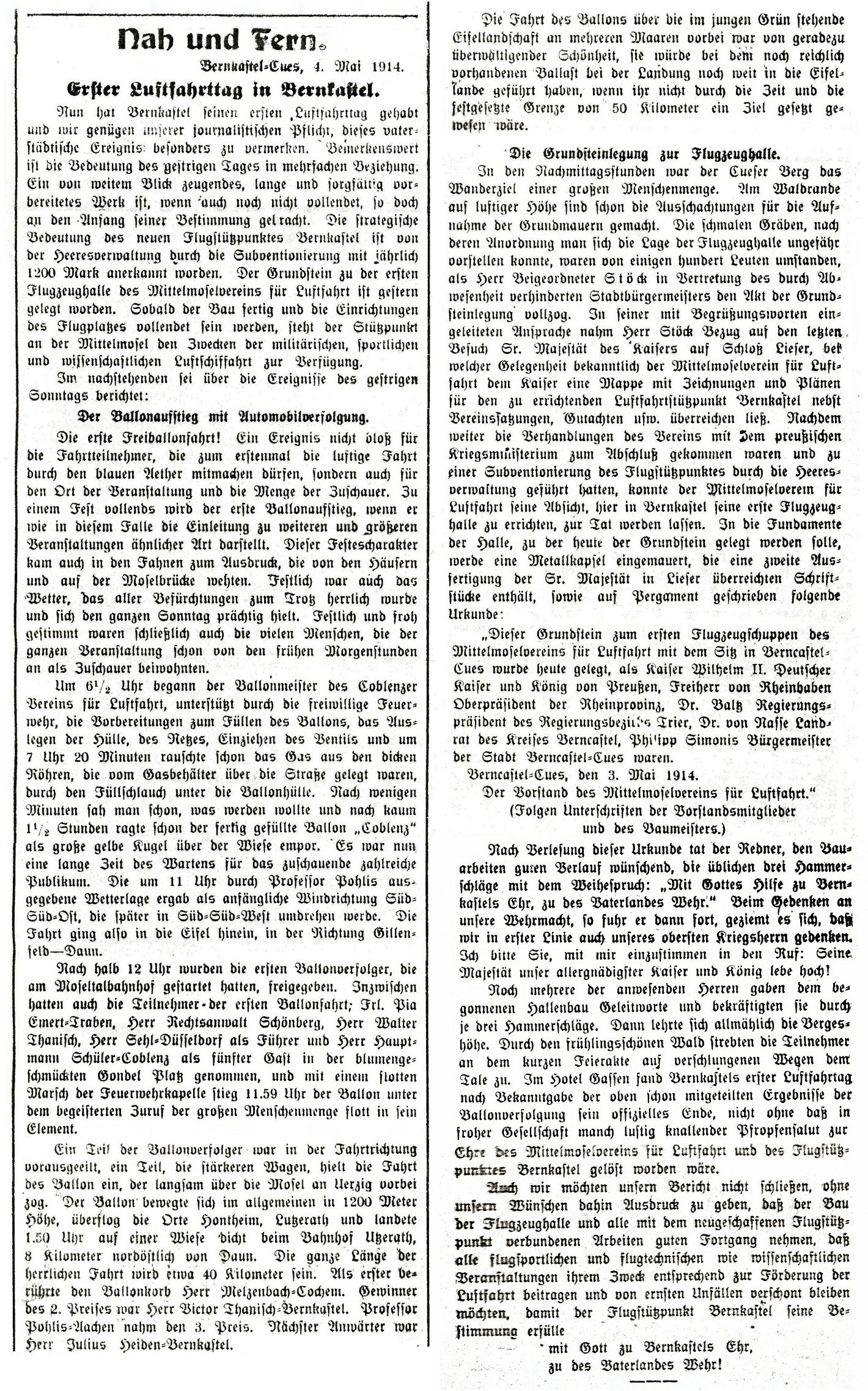 4. Mai 1914