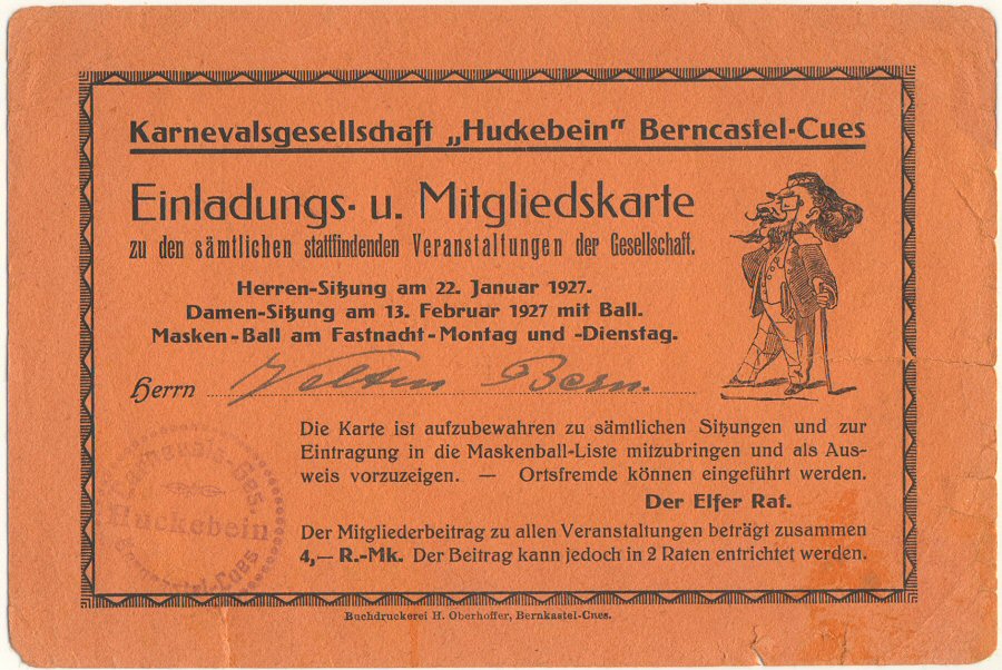 Karte 1927