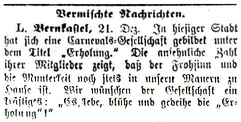 Carneval 1876