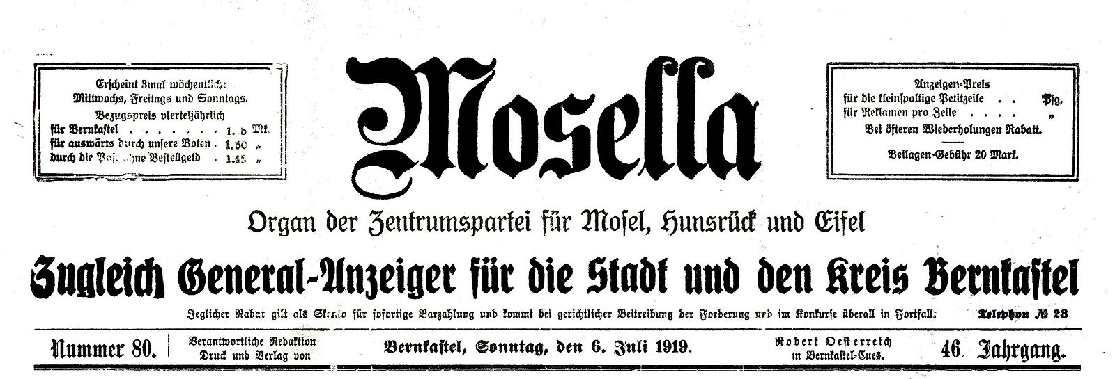 Mosella 1919