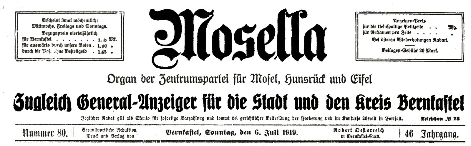 Mosella 1919