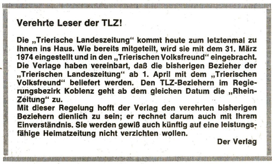 Berkasteler Zeitung 1943