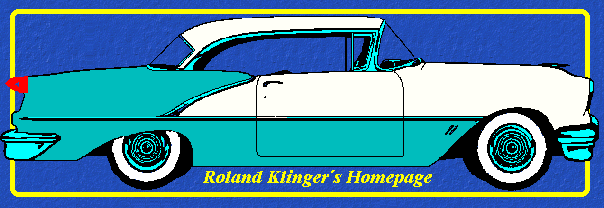 Titelbild von Roland Klinger's Homepage