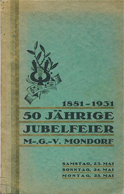 50 Jahre MGV Mondorf