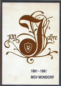 MGV 100 Jahre