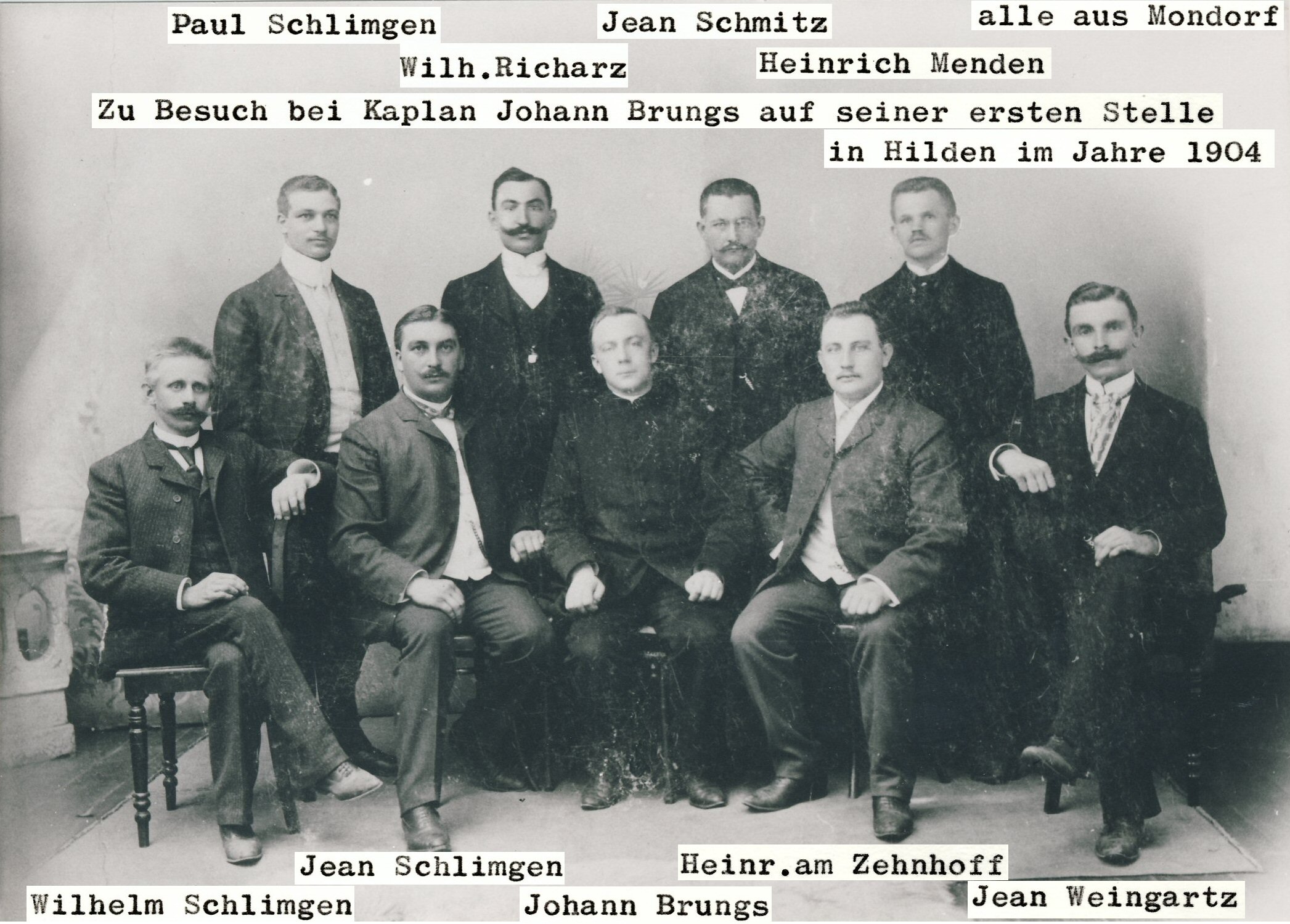 Familienfeier um 1933 Bekannte Mondorfer 1904