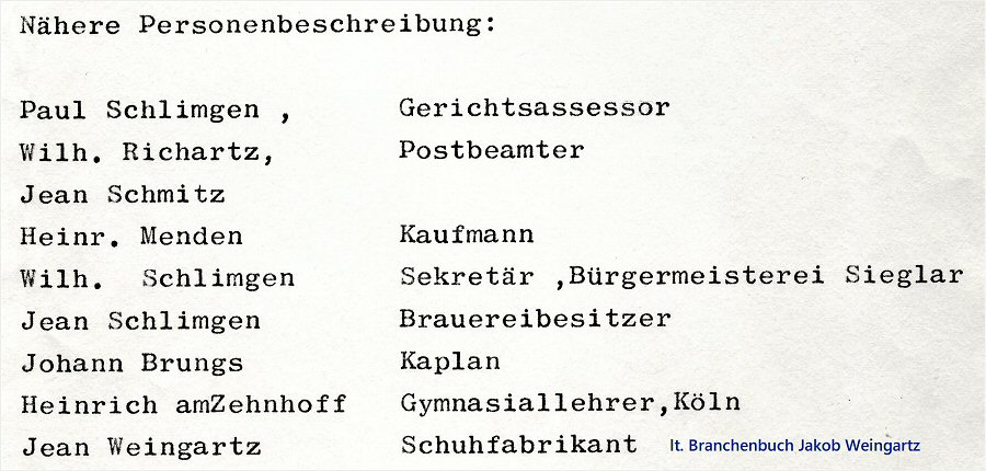 Familienfeier um 1933 Bekannte Mondorfer 1904