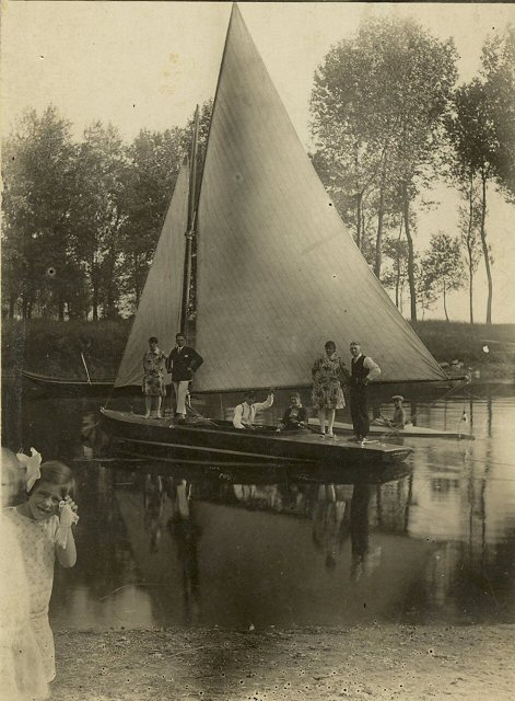 Segelpartie 1930er ?