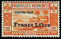 1941 France Libre 10c