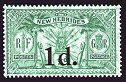 1924 1d on ½d