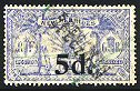 1924 5d on 2½d